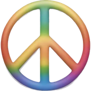 Peace in Pride sticker