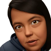 realistic portrait of a boy sticker