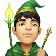 Verdant Wizard sticker