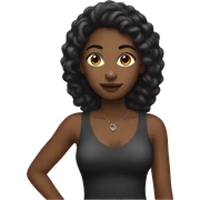 black girl sticker
