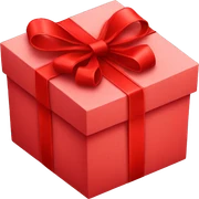 RED GIFTBOX sticker