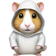 Arab costume hamster sticker
