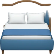 blue bed sticker