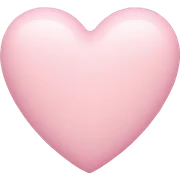 pastel pink heart sticker