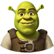 shrek sticker