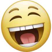 Laughing crying sticker