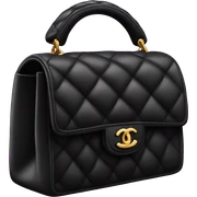 Black Chanel bag sticker