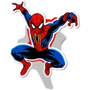 Spiderman sticker