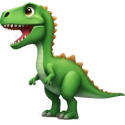 Dino sticker