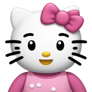 hello kitty  sticker