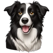 Border Collie dog sticker