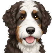 Bernedoodle sticker