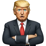donald trump  sticker