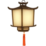china lantern sticker