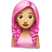 Pink sticker