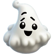 ghost of a poo sticker