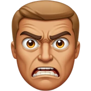 angry man sticker