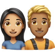 couple sticker