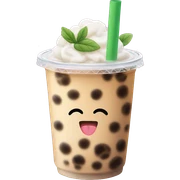 Bubble tea sticker