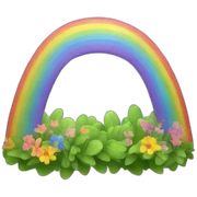 rainbow spring sticker