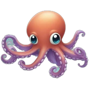 underwater octopus pokemon sticker