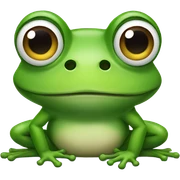 Frog sticker