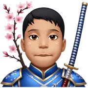 Samurai Warrior sticker