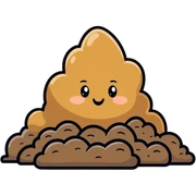 Poop sticker