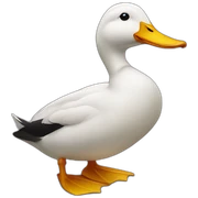Duck sticker