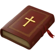 red bible sticker
