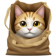 cat in a bag sticker