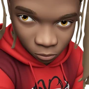 mysterious boy in hoodie sticker
