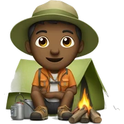 Camping  sticker