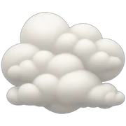 Clouds sticker