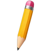 pencil sticker