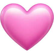 pink heart sticker