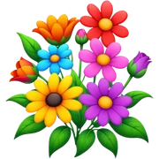 Flowers sticker