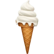 Ice cream sticker