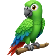 Parrot sticker
