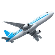 Airplane sticker
