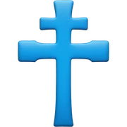 Blue Cross sticker