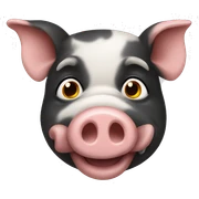 wagner pig sticker