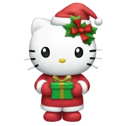 Hello kitty Christmas  sticker