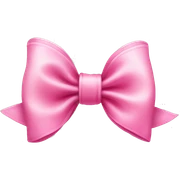 Cute ashetic pink bow  sticker