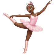 Pink Ballet Aesthetic Christmas sticker