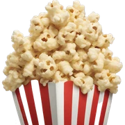 Popcorn sticker