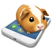 Guinea-Pig smartphone sticker