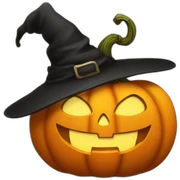 pumkin halloween happy sticker
