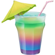 Beach drink sticker