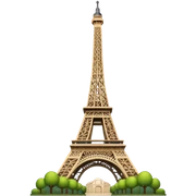 Eiffel tower sticker